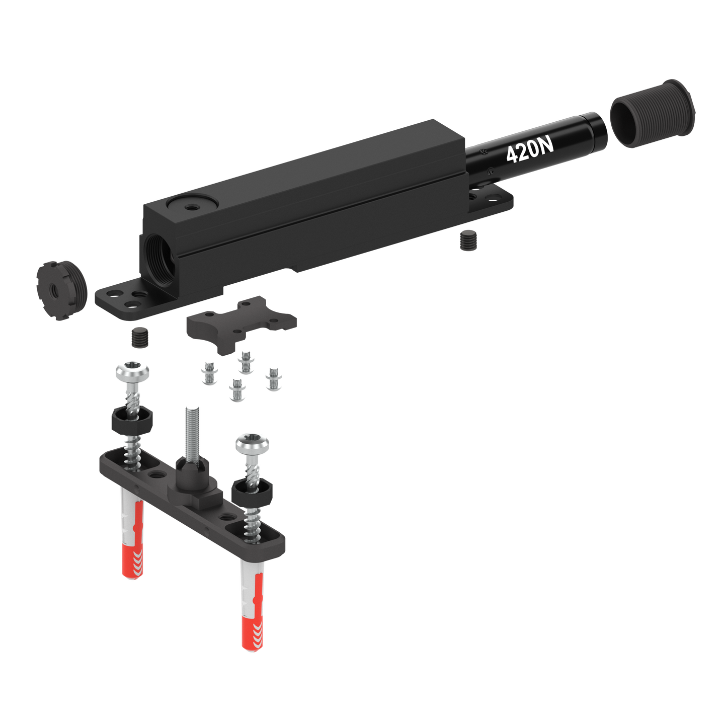 Stealthpivot NL exploded view