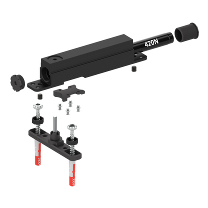 Stealthpivot NL exploded view
