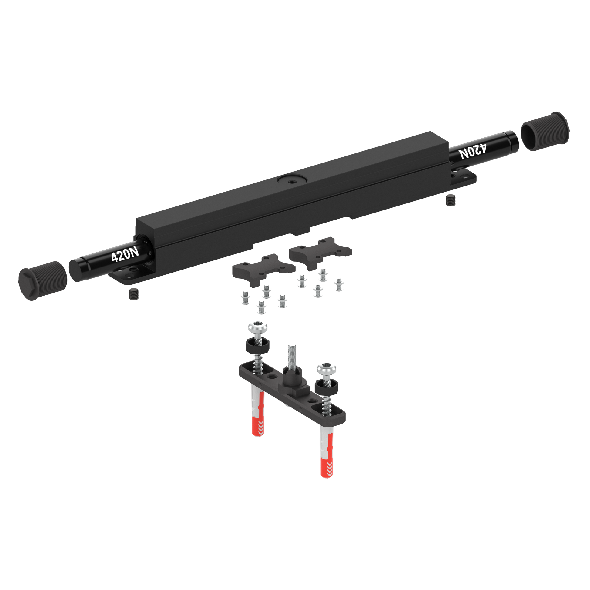 Stealthpivot XL exploded view