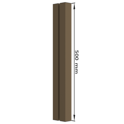 DG.10 door grip | 500 mm | Bronze