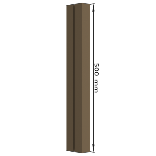 DG.10 door grip | 500 mm | Bronze